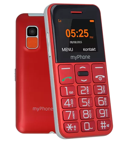 Telefon Mobil MyPhone Halo Easy Single SIM Red