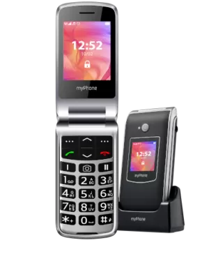 Telefon Mobil MyPhone Rumba 2 Single SIM Black/Silver