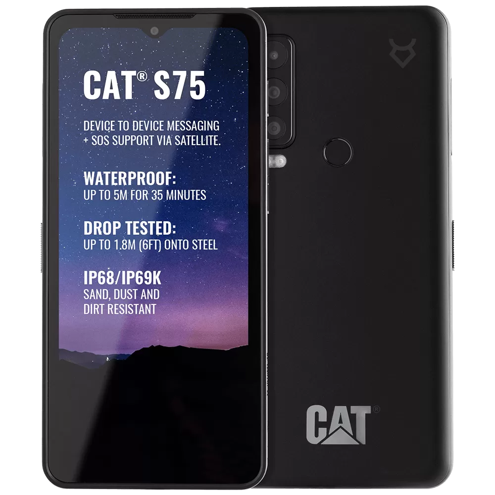 Telefon Mobil Caterpillar CAT S75 128GB Flash 6GB RAM Dual SIM 5G Black