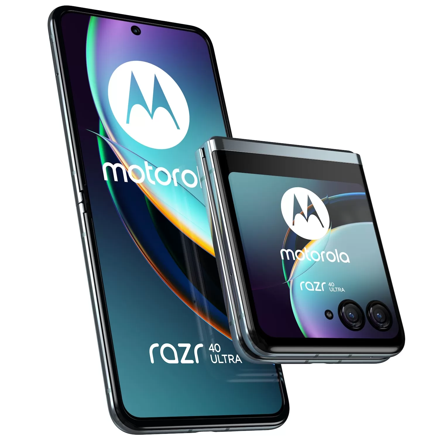 Telefon Mobil Motorola Razr 40 Ultra 256GB Flash 8GB RAM Dual SIM 5G Glacier Blue