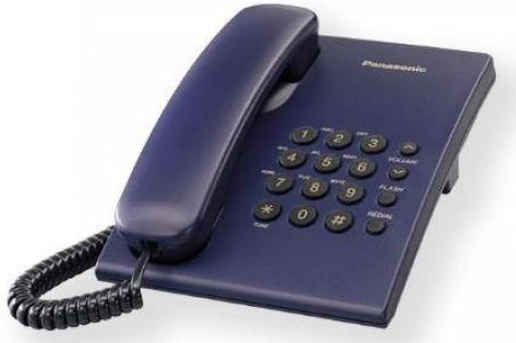 Telefon Fix Panasonic KX-TS500FXC (Albastru)