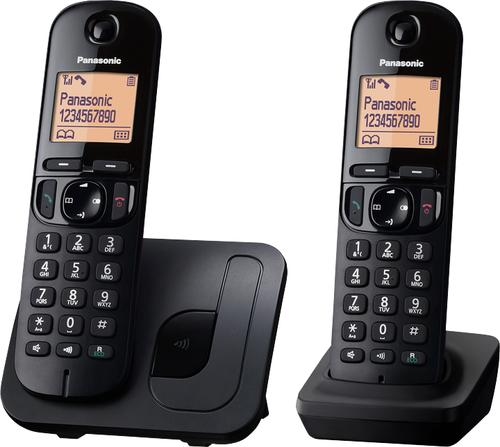 Telefon Fix Twin Panasonic KX-TGC212FXB (Negru)