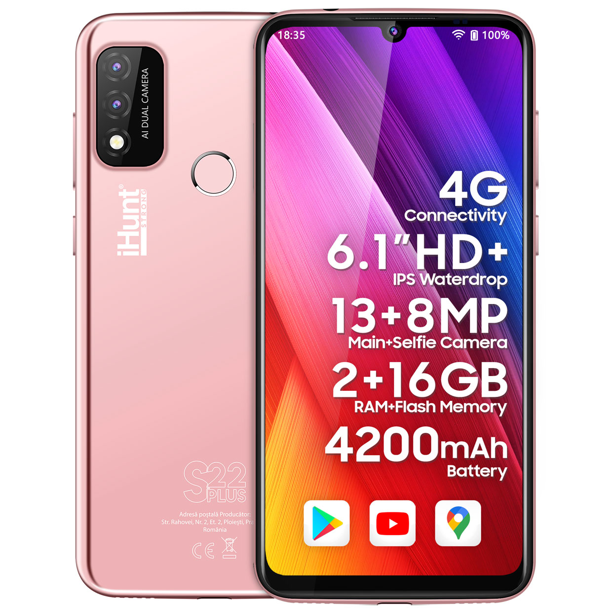 iHunt S22 Plus Pink