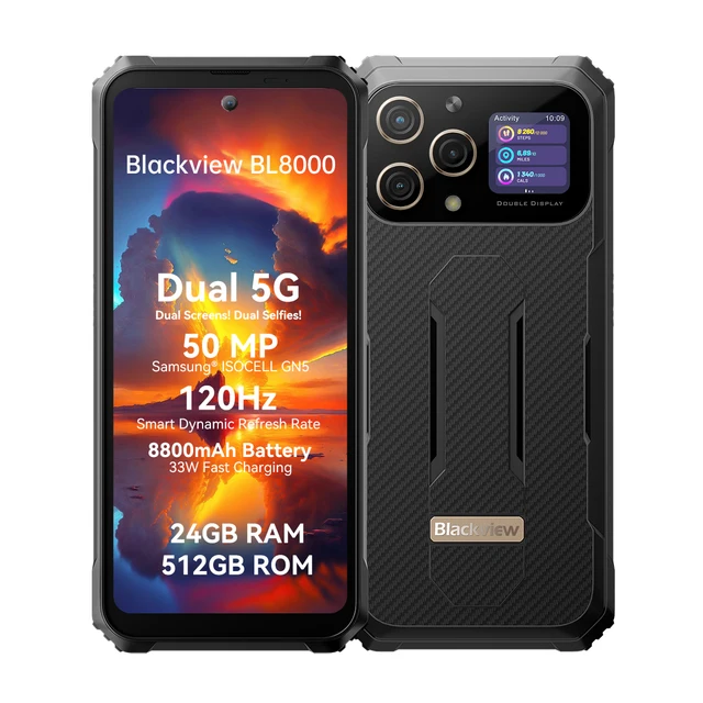 Telefon mobil Blackview BL8000 Gold