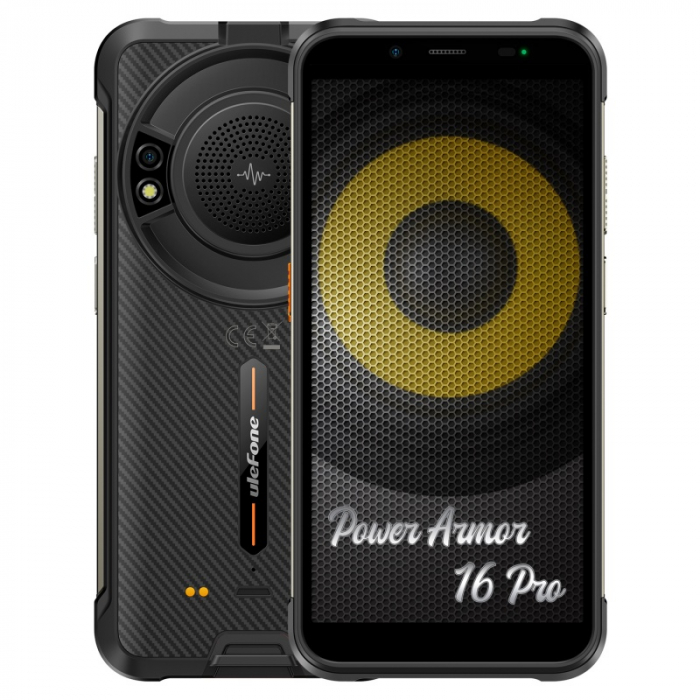 Telefon mobil Ulefone Power Armor 16 Pro Negru