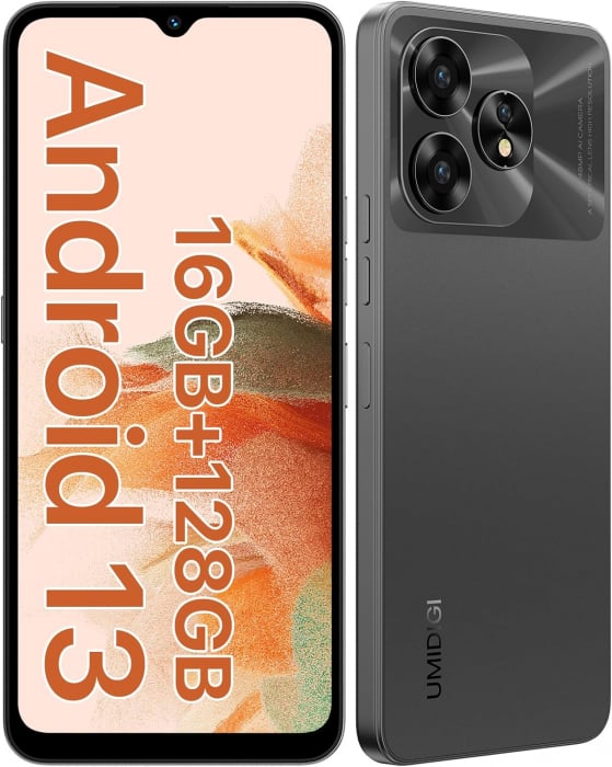 Telefon mobil UMIDIGI A15C Space Gray