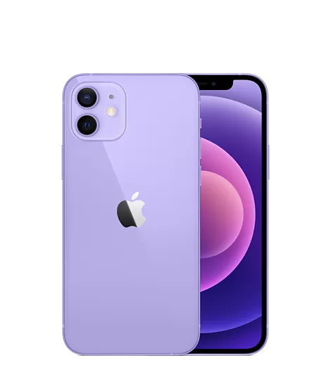 Telefon Mobil Apple iPhone 12 64GB Flash Nano SIM + eSIM 5G Purple