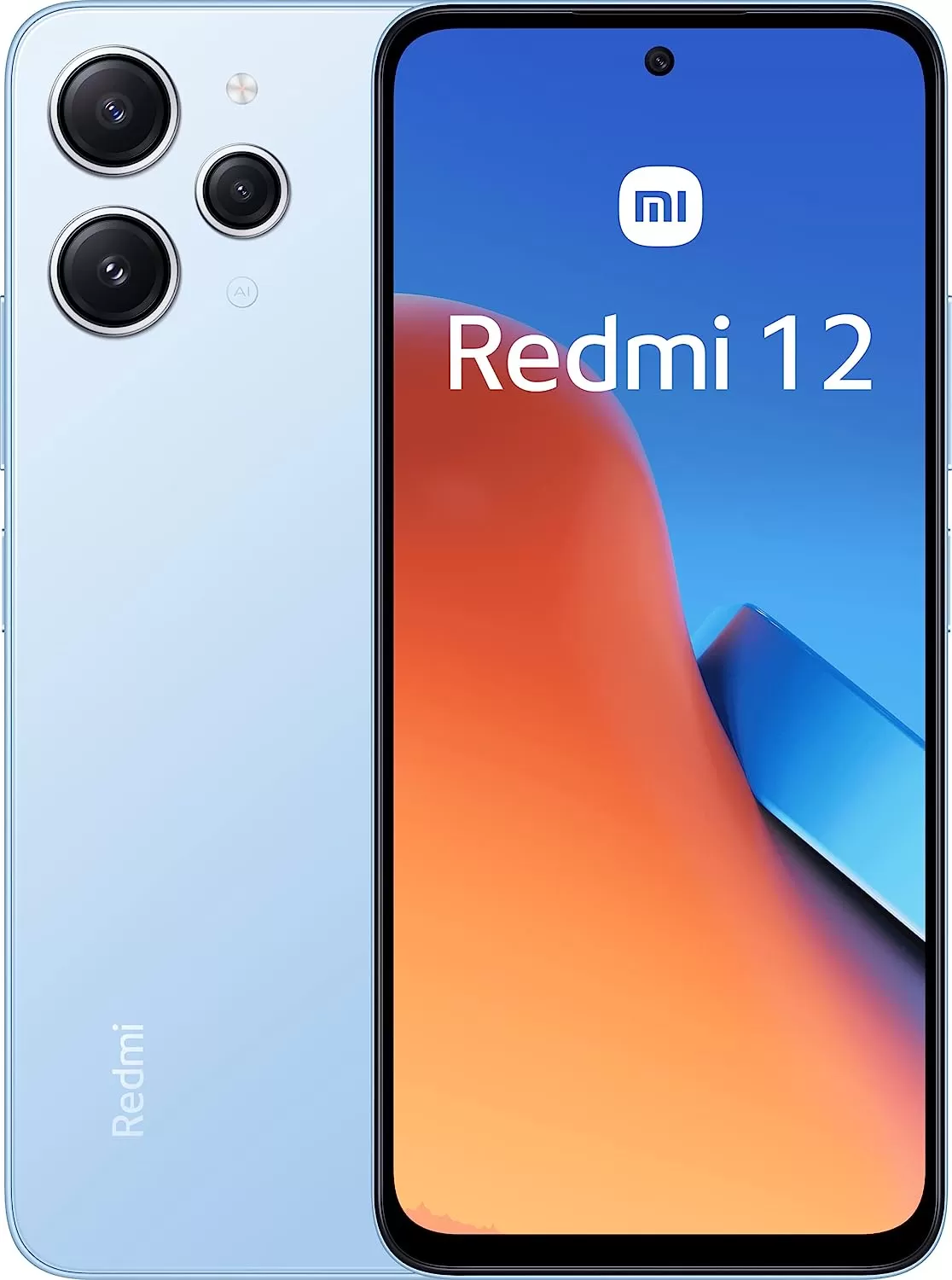 Telefon Mobil Xiaomi Redmi 12 128GB Flash 4GB RAM Dual SIM 4G Sky Blue