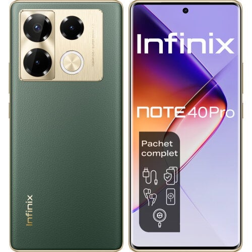 Telefon Mobil Infinix Note 40 Pro Dual Sim4G 12GB 256GB Vintage Green