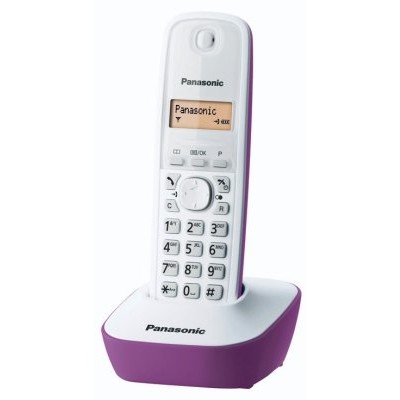 Telefon DECT cu CallerID alb + mov