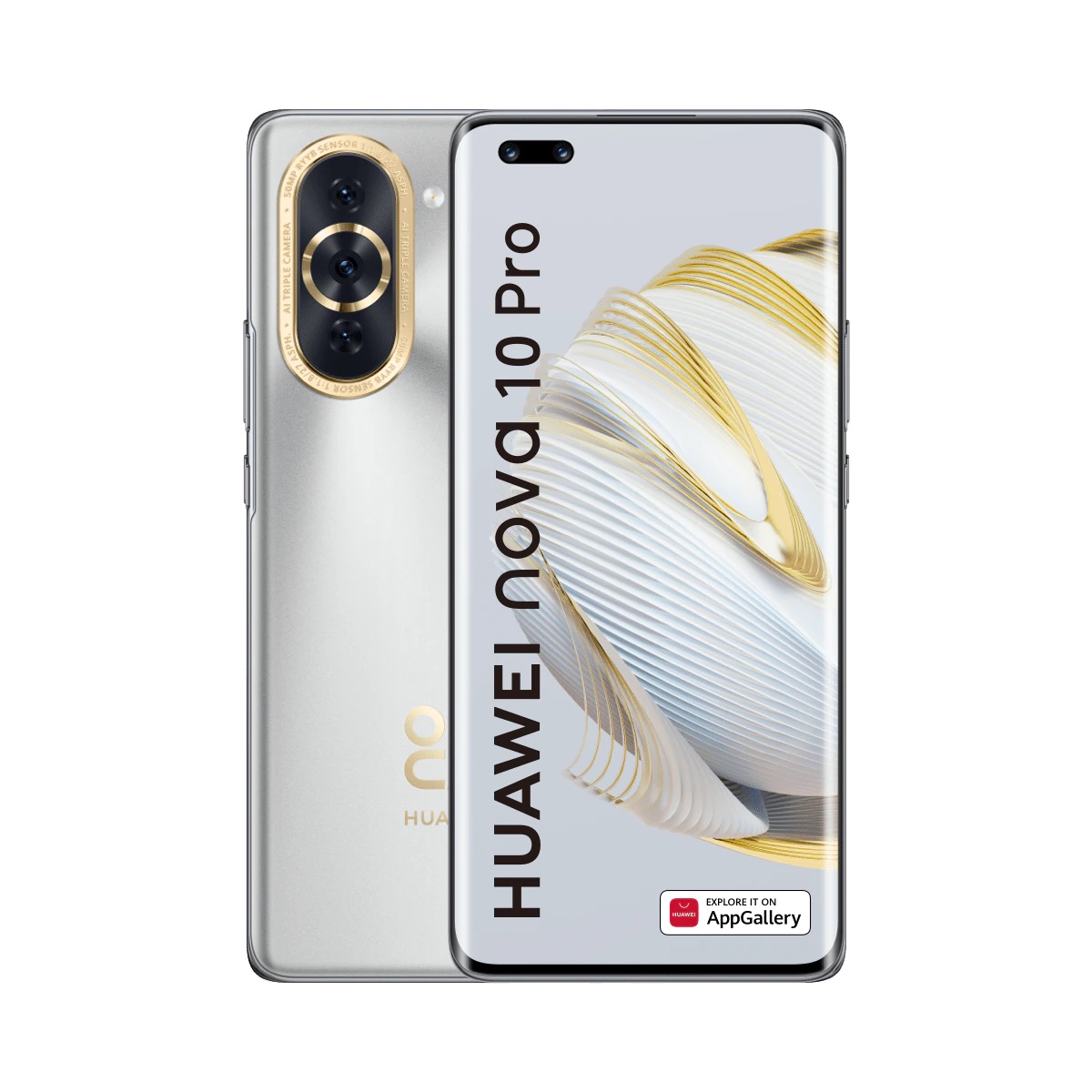 Huawei Nova 10 Pro 256 GB Silver Foarte bun