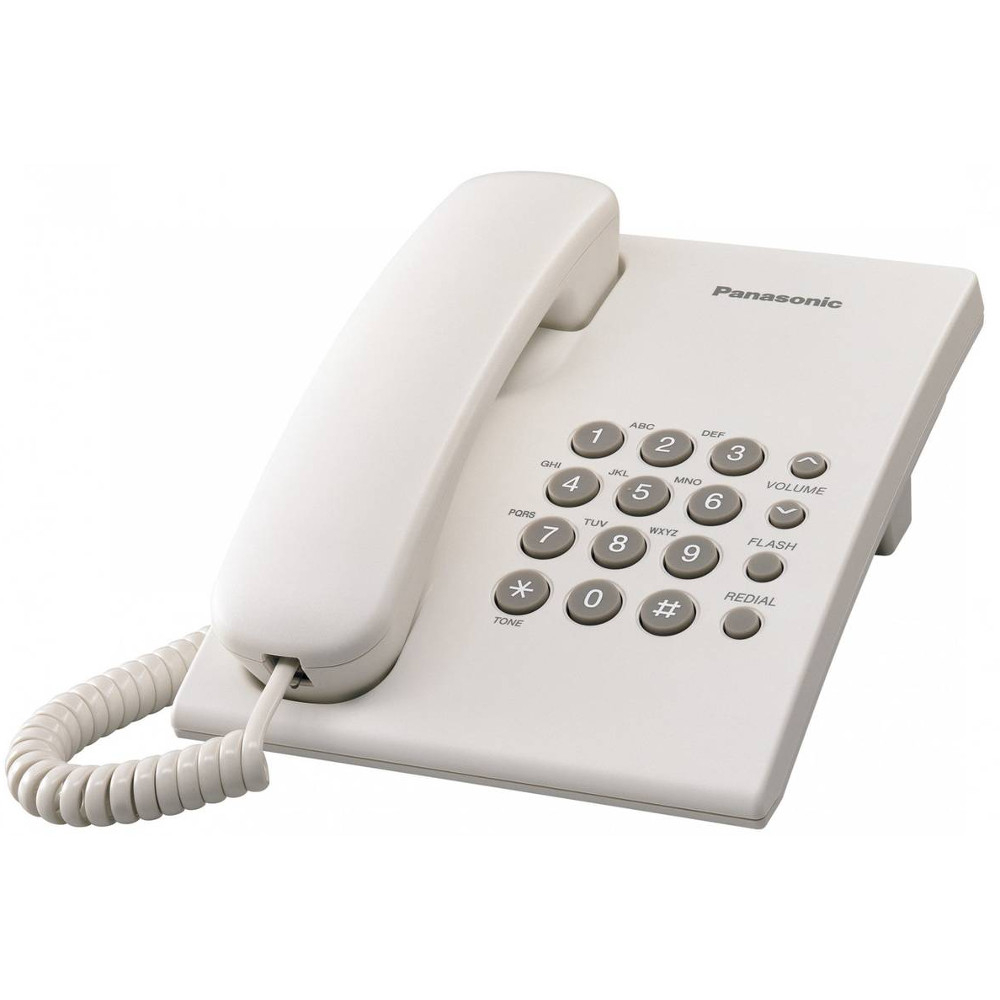 Telefon fix cu fir Panasonic KX-TS500FXW