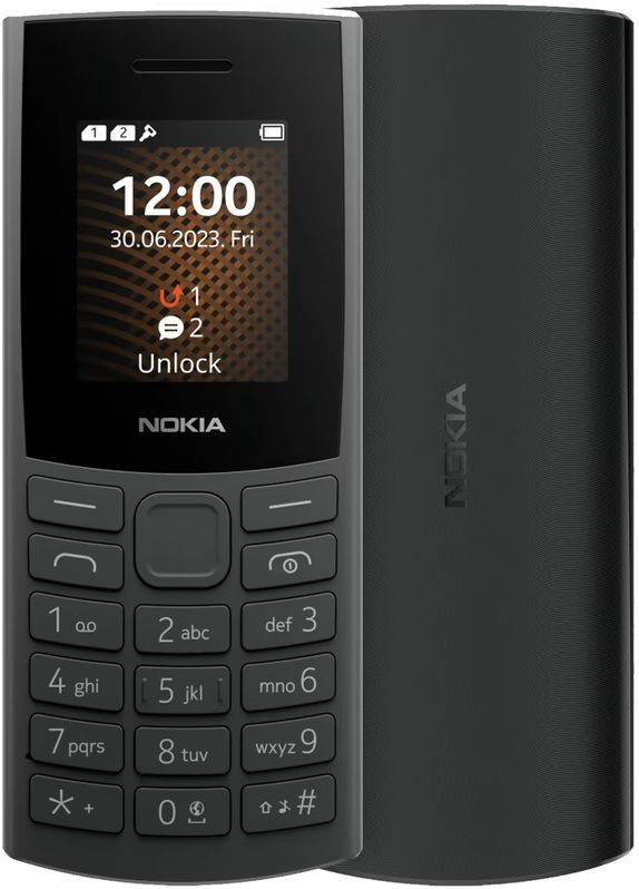 Telefon mobil Nokia 105 (2023) Dual SIM 4G Charcoal