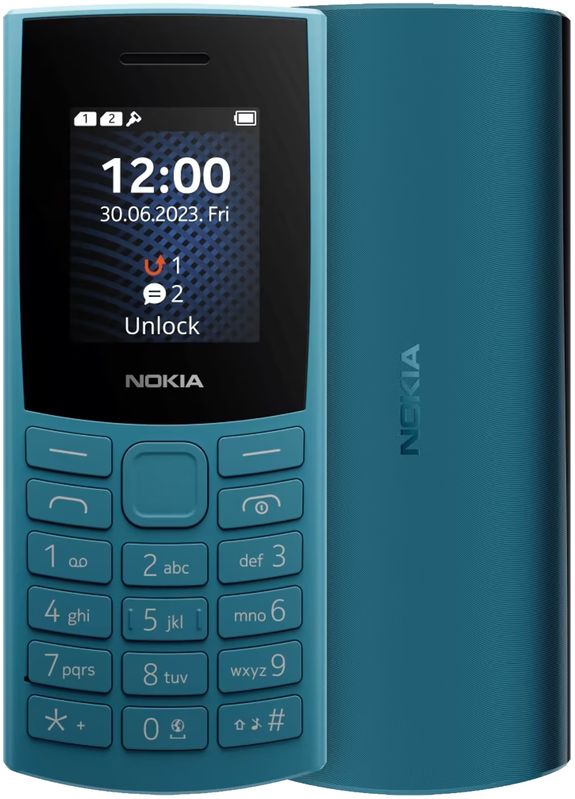 Telefon mobil Nokia 105 (2023) Dual SIM 4G Ocean Blue