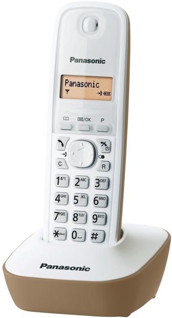 Telefon Fix Panasonic KX-TG1611FXJ (Alb/Maro)