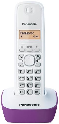 Telefon Fix Panasonic KX-TG1611FXF (Alb/Violet)