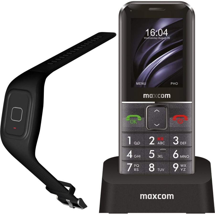 Telefon mobil Maxcom MM735 Single SIM (cu tracker GPS)+ bratara SOS IP67