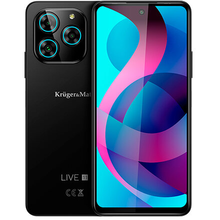 Smartphone 6GB 128GB LIVE 11 Negru