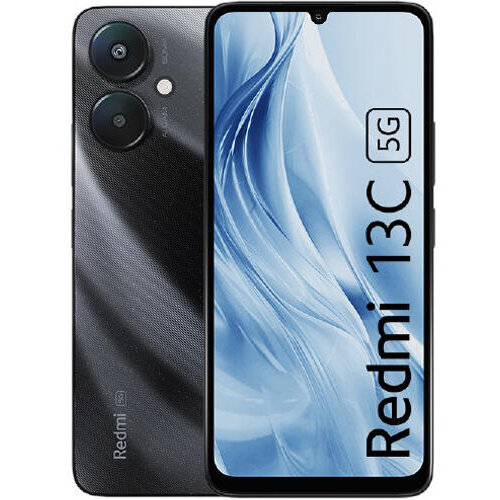 Smartphone Redmi 13C 6GB RAM 128GB Dual SIM 4G Black