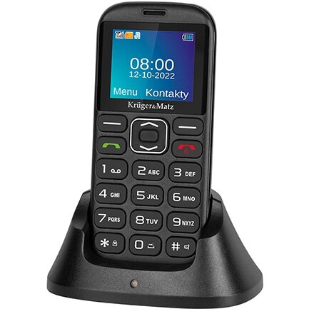 Telefon Mobil Simple 922 pentru Seniori Dual Sim 4G Display 1.77Inch Negru