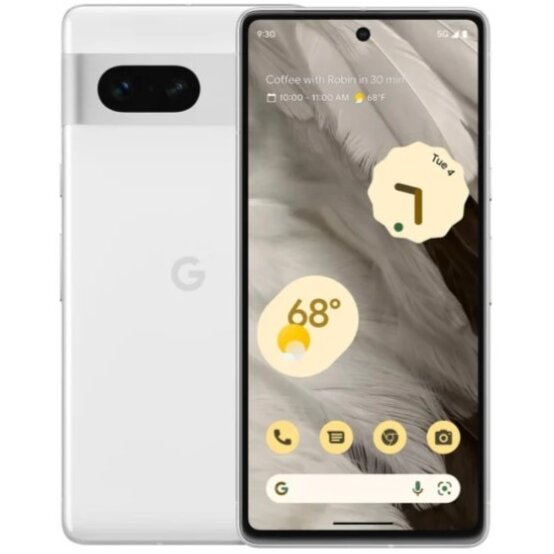 Telefon mobil Pixel 7 128GB 8GB RAM Dual Sim 5G Snow White