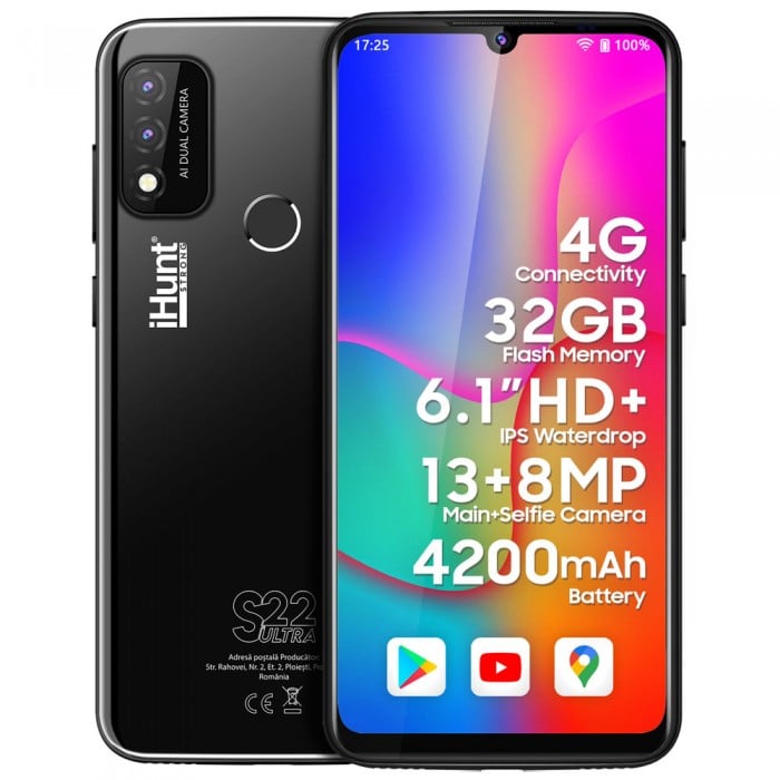 Telefon mobil iHunt S22 Ultra Negru