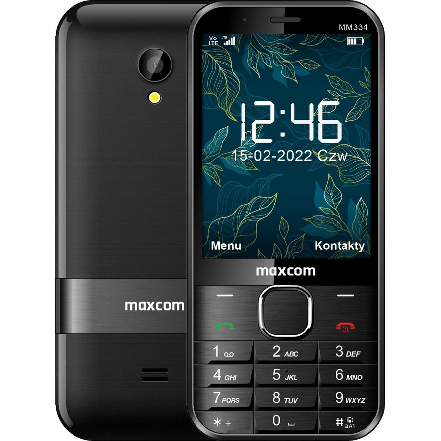 Telefon Mobil MM334 3G 1400mAh 2MP Negru