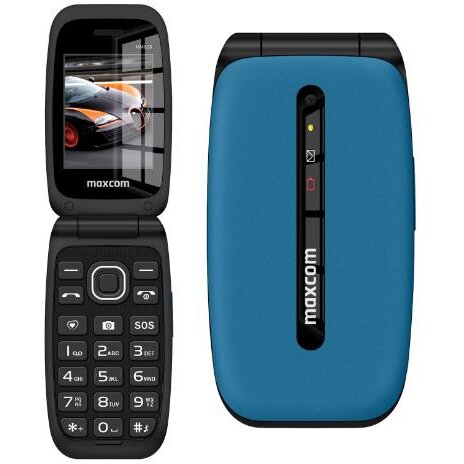 Telefon Mobil MM828 4G Dual SIM 2.8Inch Albastru