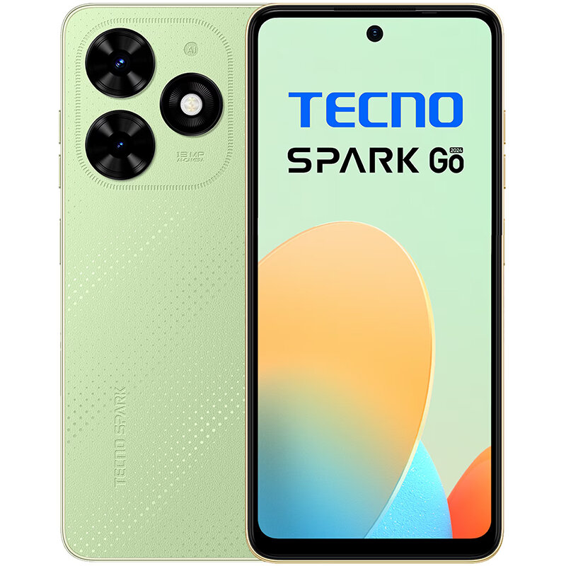 Telefon mobil Spark GO (2024) 64GB 3GB RAM Dual SIM Magic Skin Green