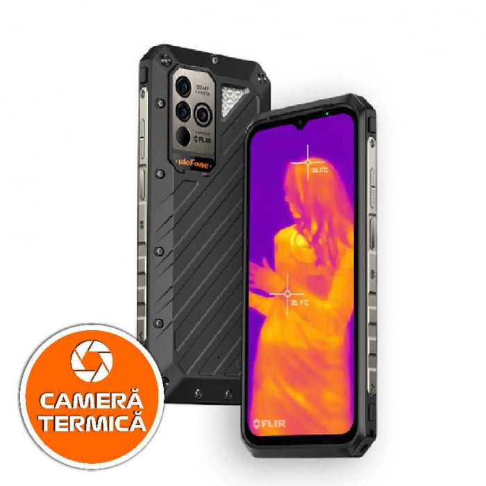 Telefon mobil Ulefone Power Armor 19T Negru