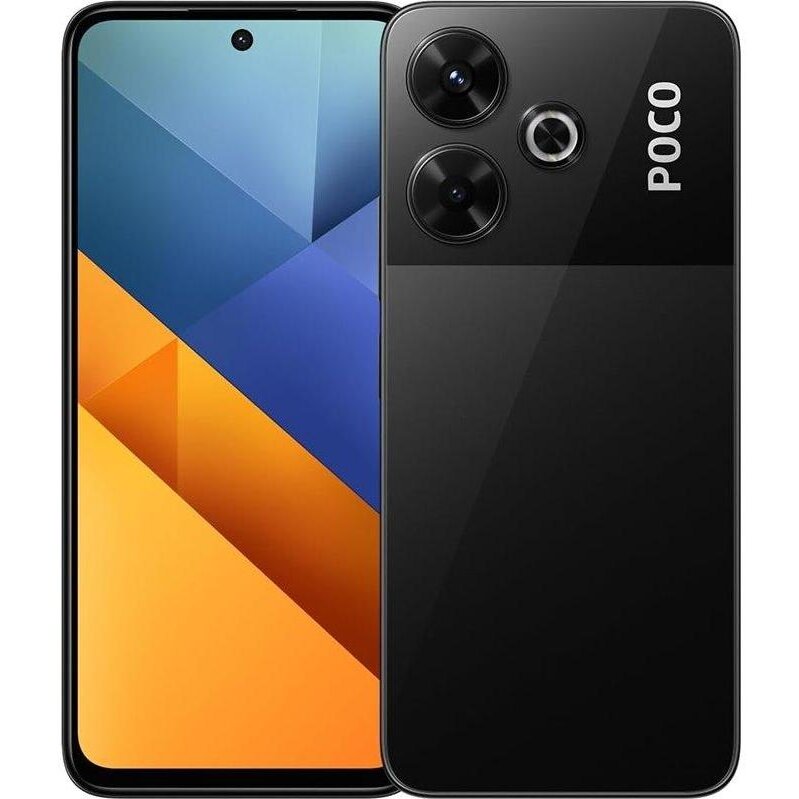 Telefon mobil Poco M6 128GB 6GB RAM Dual Sim 4G Black