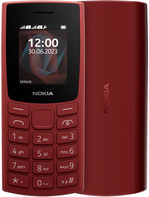 Telefon mobil Nokia 105 (2023) Dual SIM Red