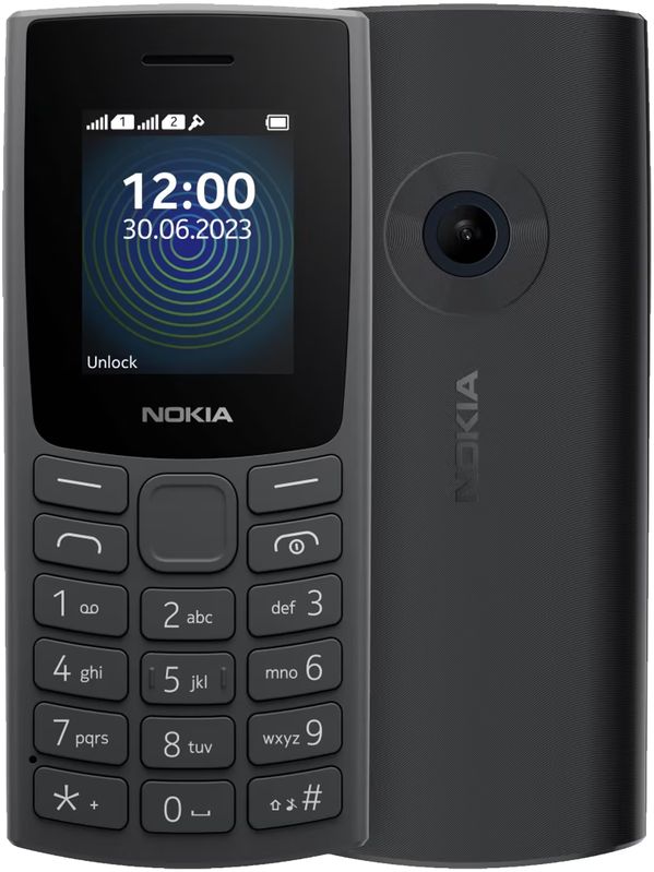 Telefon mobil Nokia 110 (2023) Dual SIM Charcoal