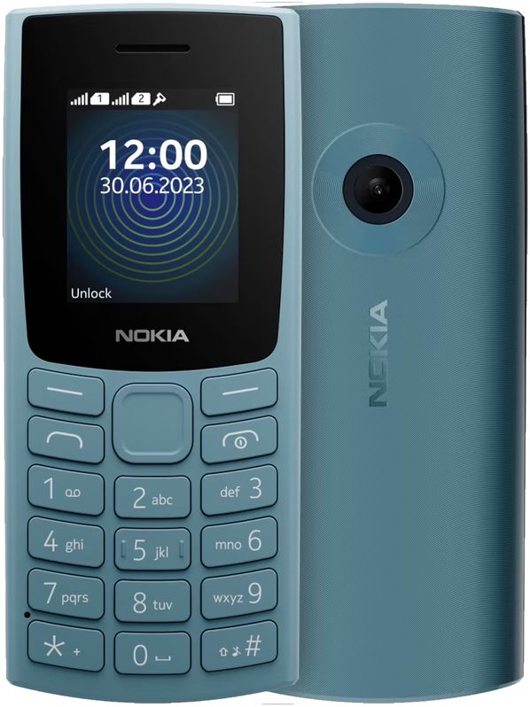 Telefon mobil Nokia 110 (2023) Dual SIM Claudy Blue