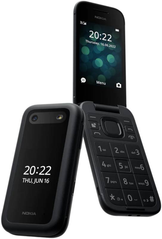 Telefon mobil Nokia 2660 Flip Dual SIM 4G Black