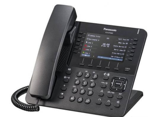 Telefon digital proprietar Panasonic KX-DT680NE-B (Negru)