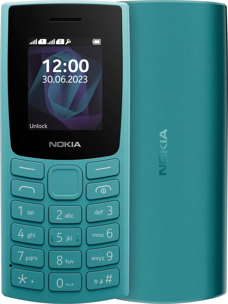 Telefon Mobil Nokia 105 (2023) Dual SIM Cyan