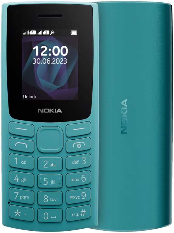 Telefon mobil Nokia 105 (2023) Dual SIM Cyan