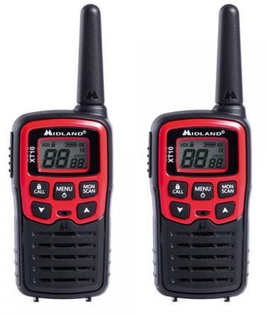 Statie radio PMR portabila Midland XT10 set cu 2 buc