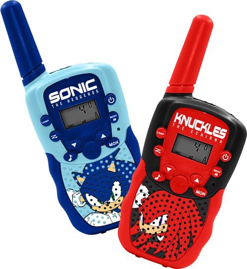 Set walkie talkie pentru copii OTL Technologies SONIC THE HEDGEHOG