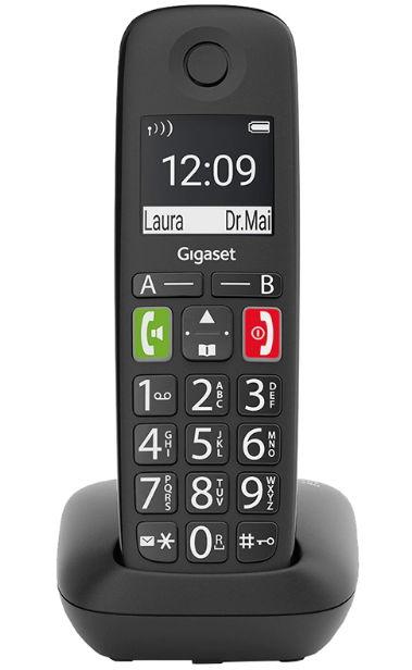 Telefon Dect fara fir Siemens E290 (Negru)