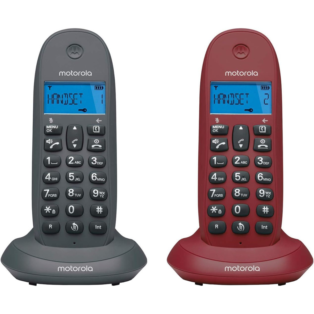Set Duo Telefon fix fara fir Motorola DECT C1002