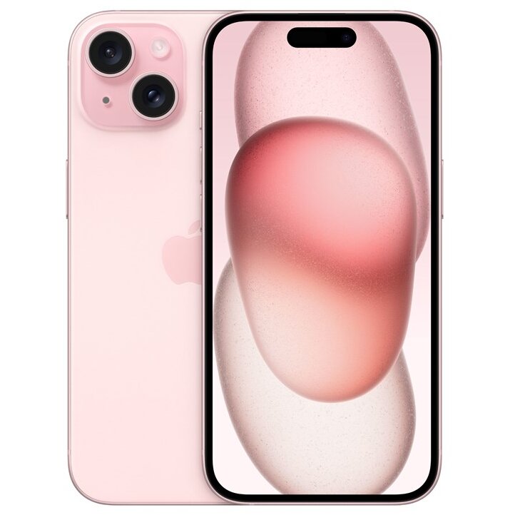Telefon Mobil iPhone 15 128GB 6.1inch Dual SIM iOS 17 5G USB Type-C Roz