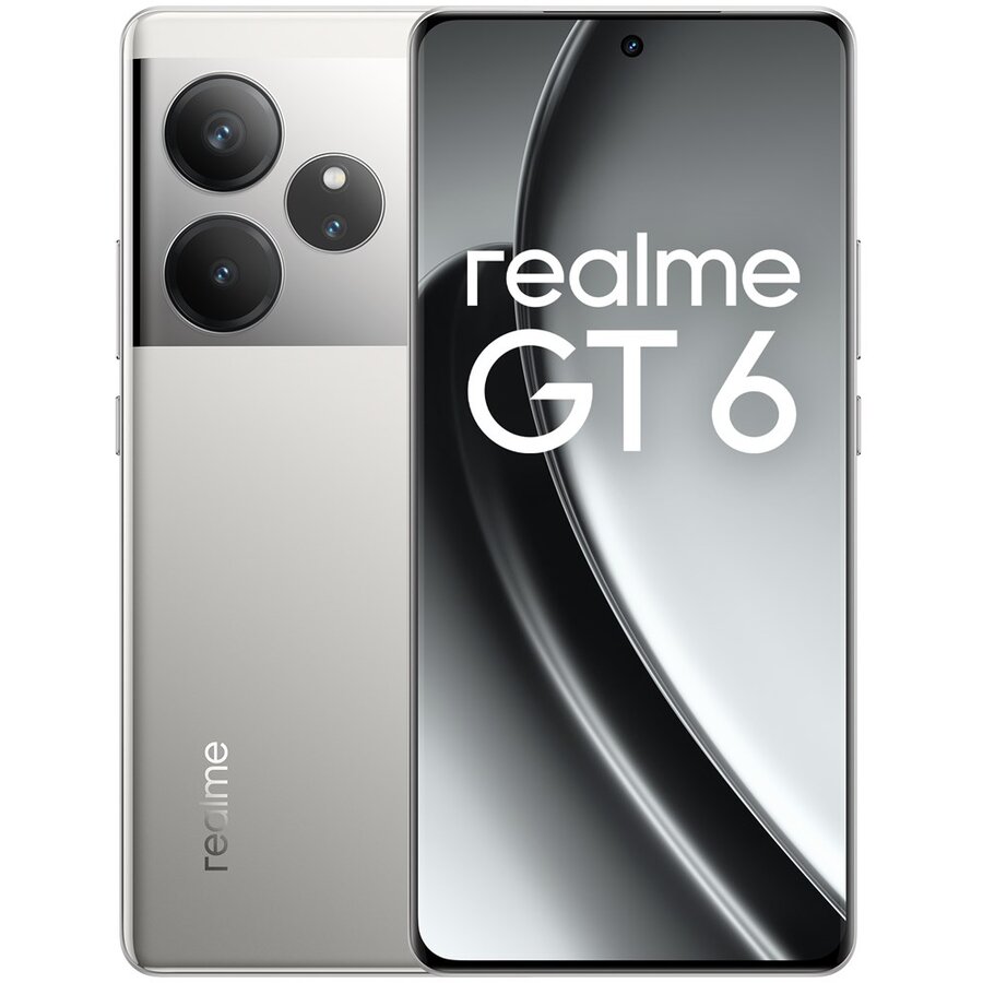 Telefon mobil GT 6 Dual SIM Android 14 5G 12GB 256GB 5500mAh Silver