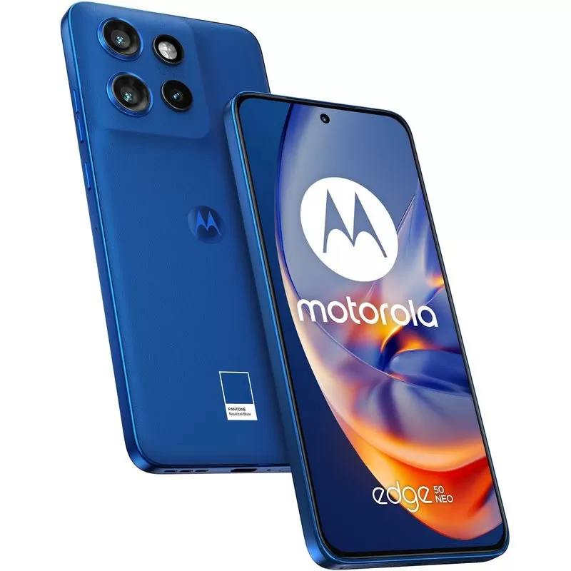 Telefon Mobil Motorola Edge 50 Neo  512GB Flash  12GB RAM  Dual SIM  5G  Pantone Nautical Blue