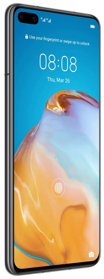 Huawei P40 Dual Sim 128 GB Black Bun
