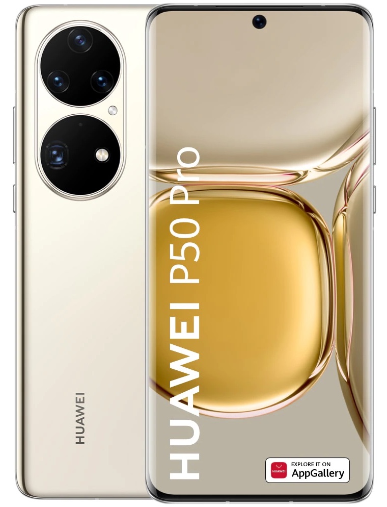 Huawei P50 Pro Dual Sim 256 GB Cocoa Gold Bun