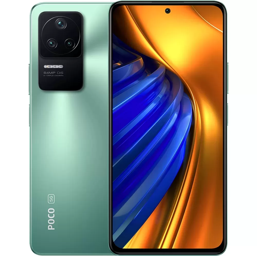 Telefon Mobil Xiaomi Poco F4 5G  128GB Flash  6GB RAM  Dual SIM  5G  Nebula Green  Garantie importator