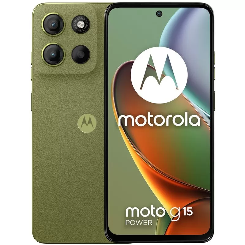 Telefon Mobil Motorola Moto G15 512GB Flash 8GB RAM Dual SIM 4G Iguana Green
