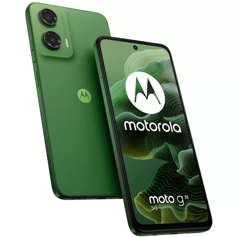 Telefon Mobil Motorola Moto G35 5G 256GB Flash 4GB RAM Dual SIM 5G Leaf Green